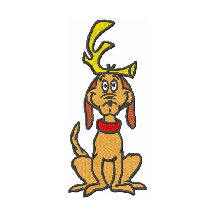 Rudolf Max embroidery design - Embroidery Design