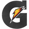 Gatorade logo embroidery design preview showcasing intricate stitching patterns for sports apparel.