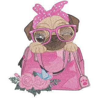 Secret of my purse embroidery design - Embroidery Design