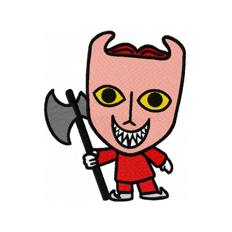 Embroidery design featuring characters from The Nightmare Before Christmas, ideal for baby lock machines.