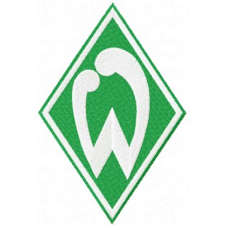 Werder Bremen logo embroidery design - Embroidery Design