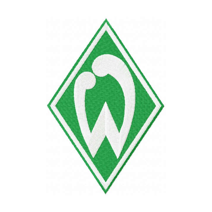 Werder Bremen logo embroidery design - Embroidery Design