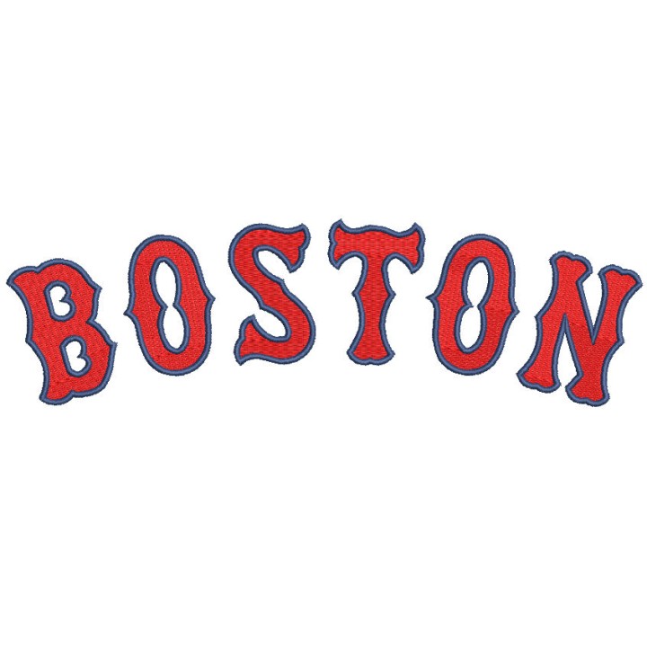 Boston Red Sox Jersey Logo embroidery design - Embroidery Design