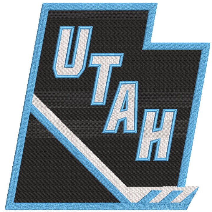 Utah Mammoth Alternate logo embroidery design - Embroidery Design