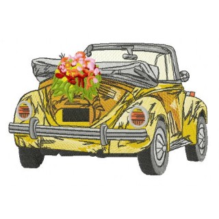 Spring trip embroidery design - Embroidery Design