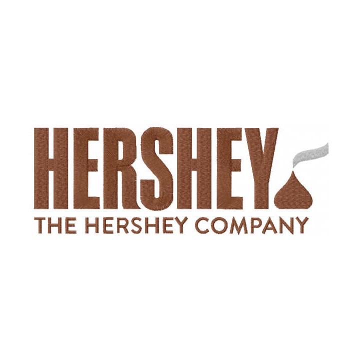 Hershey logo embroidery design - Embroidery Design