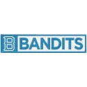 Bandits baseball logo embroidery design preview showcasing intricate stitching patterns for sports apparel.