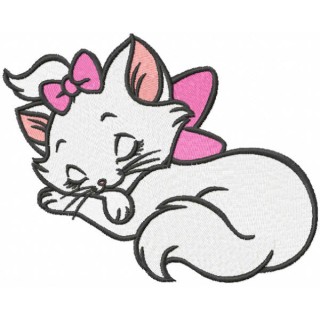 Sleeping Marie embroidery design - Embroidery Design