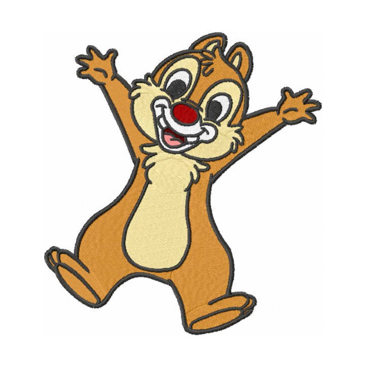 Happy Dale embroidery design - Embroidery Design