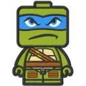 Charming Leo chibi embroidery design from Teenage Mutant Ninja Turtles, showcasing playful and vibrant stitched motifs.