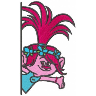 Welcome Poppy embroidery design - Embroidery Design