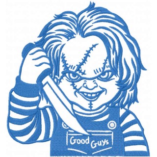 Chucky embroidery design - Embroidery Design