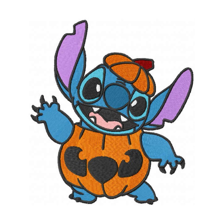 Halloween Stitch embroidery design - Embroidery Design