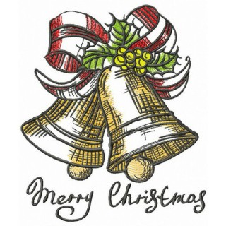 Jingle Bells embroidery design - Embroidery Design
