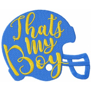 Thats my boy embroidery design - Embroidery Design