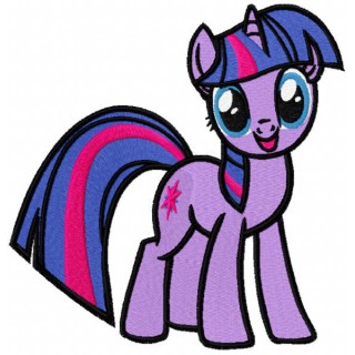Twilight Sparkle embroidery design - Embroidery Design