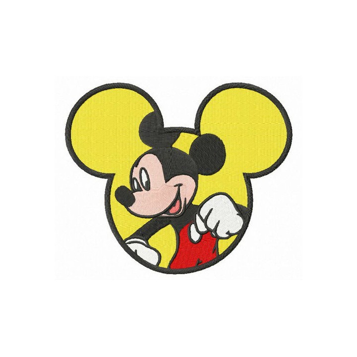 Splendid Mickey embroidery design - Embroidery Design