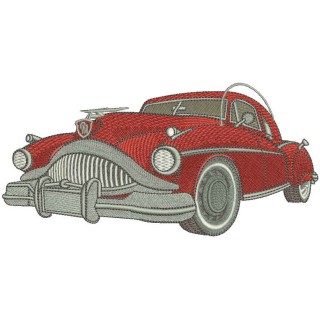 General Motors vintage Buick embroidery design - Embroidery Design