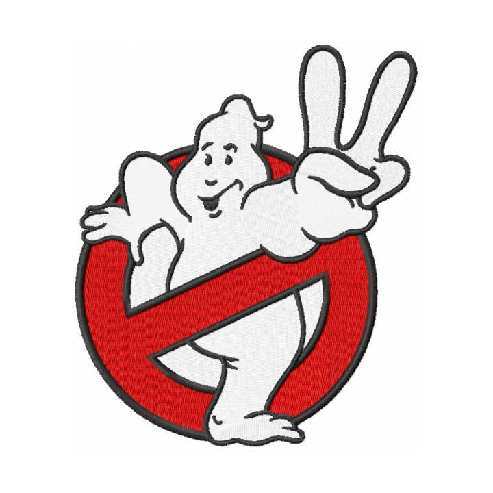 Ghostbuster victory embroidery design - Embroidery Design