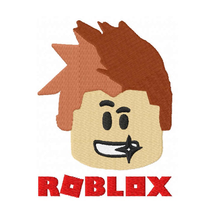 Video Gamer head embroidery design - Embroidery Design