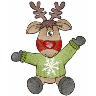 My new warm sweater embroidery design - Embroidery Design