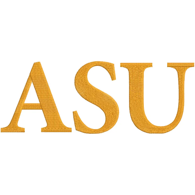 Alcorn State Braves Wordmark Logo embroidery design showcased on a fabric background for stitching enthusiasts.