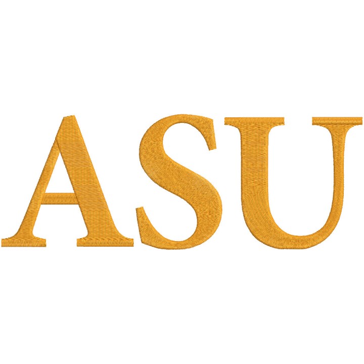 Alcorn State Braves Wordmark Logo embroidery design - Embroidery Design