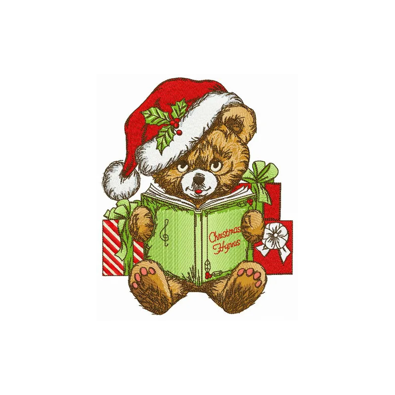 Preview of Christmas fairy tales embroidery design featuring whimsical holiday motifs for festive stitching.