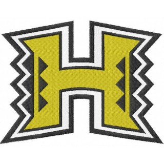 University Of Hawaii embroidery design - Embroidery Design