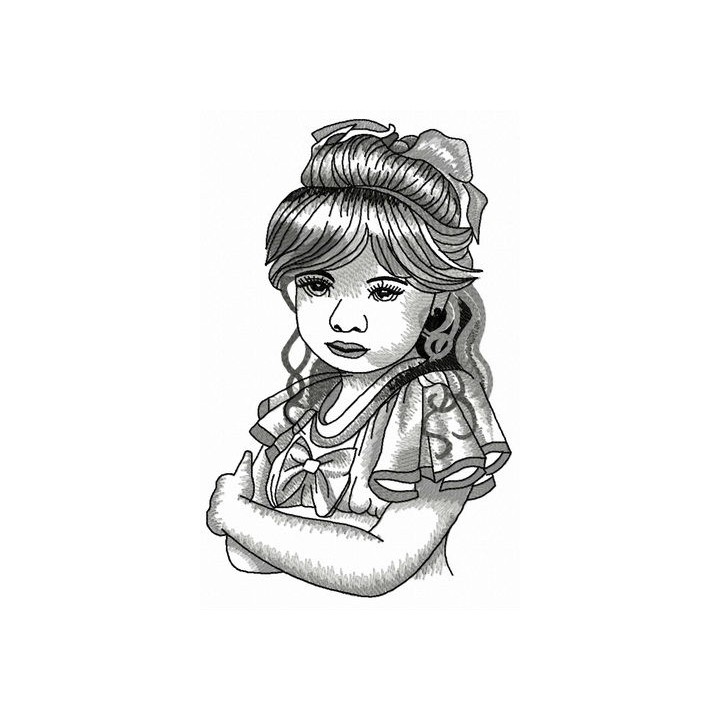 My childhood embroidery design - Embroidery Design