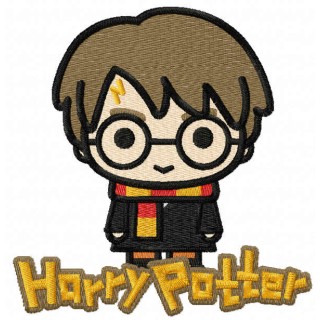 Chibi Harry embroidery design - Embroidery Design