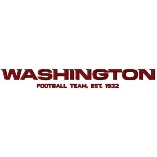Washington football team logo embroidery design - Embroidery Design