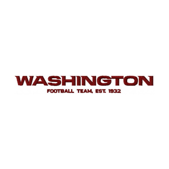 Washington football team logo embroidery design - Embroidery Design