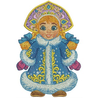 Snegurka embroidery design - Embroidery Design