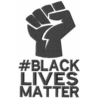Black lives matter embroidery design - Embroidery Design