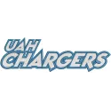 Embroidery design of the Alabama-Huntsville Chargers wordmark logo for stitching on apparel and accessories.