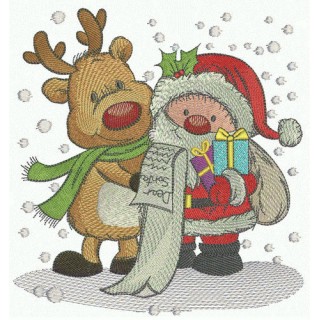 Wish list embroidery design - Embroidery Design