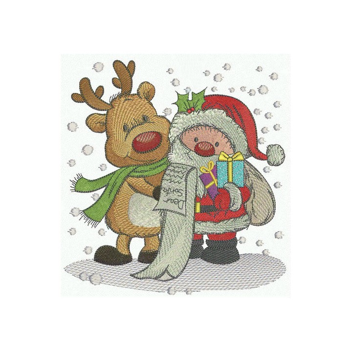 Wish list embroidery design - Embroidery Design