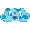 Preview of Hiding Blues Clues embroidery design featuring playful characters for creative stitching projects.