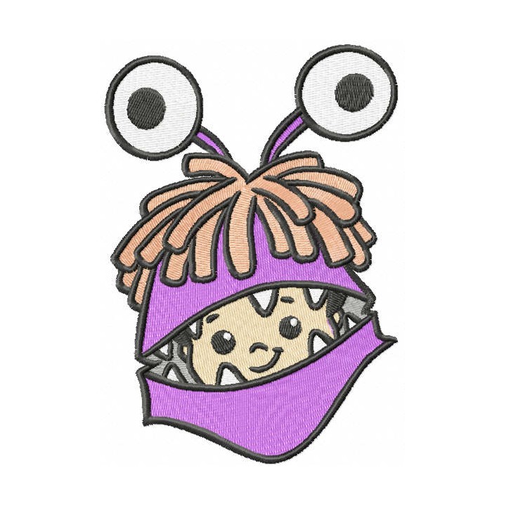 Boo embroidery design - Embroidery Design