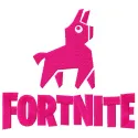 Llama embroidery design showcasing a playful llama motif, perfect for Fortnite-themed projects.