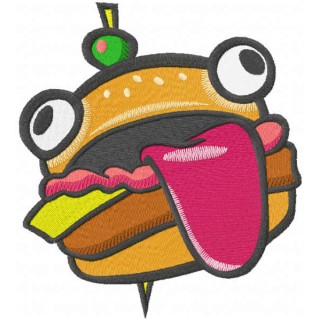 Durr Burger embroidery design - Embroidery Design