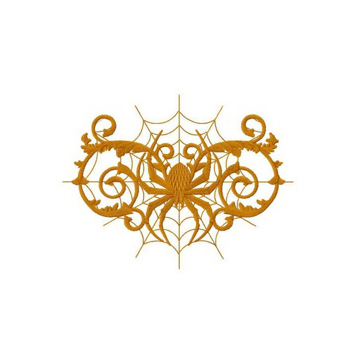 Hidden spider embroidery design - Embroidery Design
