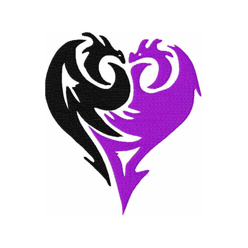 Preview of the Descendants embroidery design featuring intricate motifs perfect for stitching on t-shirts and hoodies.