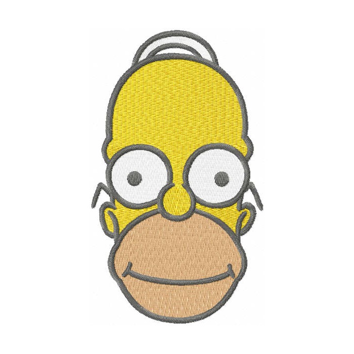 Just Homer embroidery design - Embroidery Design