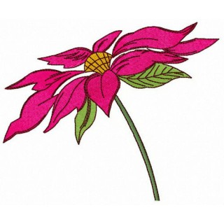 Pyrethrum embroidery design - Embroidery Design