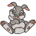 Preview of Shy Thumper embroidery design featuring a cute, timid character from the Bambi collection.
