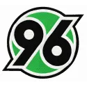 Hannover 96 logo embroidery design showcasing intricate stitching patterns for football soccer enthusiasts.