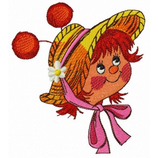 Cute snail embroidery design - Embroidery Design