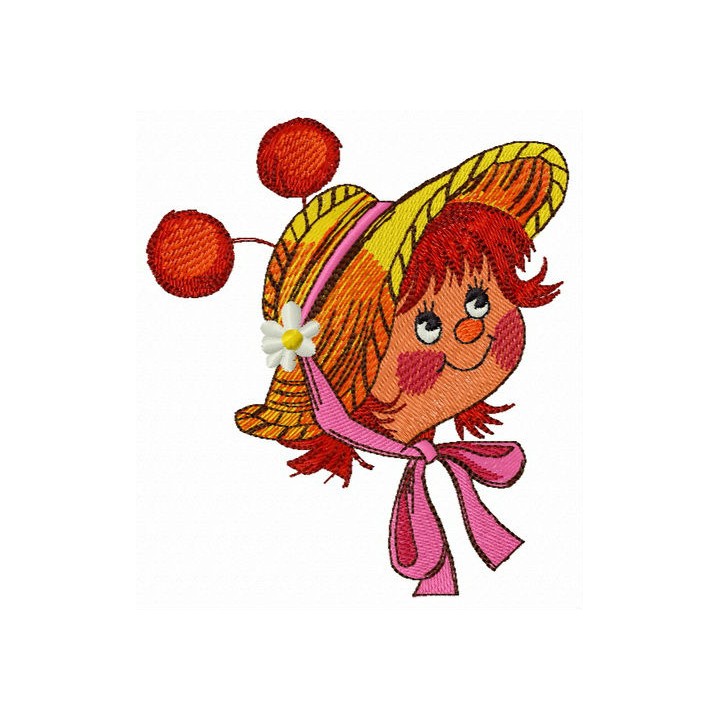 Cute snail embroidery design - Embroidery Design